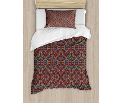 Vivid Oriental Glass Duvet Cover Set