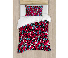 Crosses Hearts Moons Duvet Cover Set