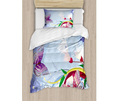 Fantasy Colorful Duvet Cover Set