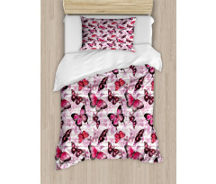 Paintbrush Butterfly Duvet Cover Set