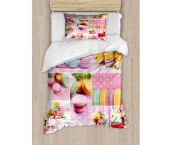 Macaroons Napkins Dots Duvet Cover Set