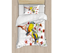 Birds on the Branches Duvet Cover Set