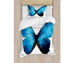 Modern Blue Ombre Duvet Cover Set