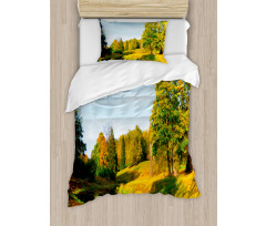 Natural Forest Park Duvet Cover Set