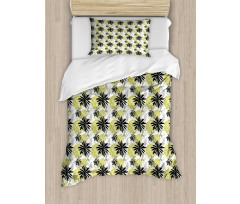 Flourishing Flowers Art Duvet Cover Set