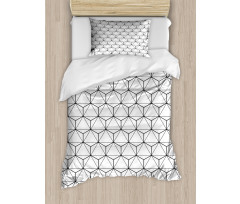 Abstract Lines Strip Duvet Cover Set