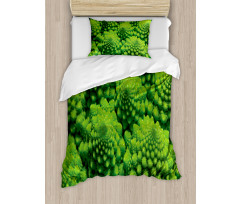 Broccoli Kale Foliage Duvet Cover Set