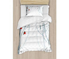 Woods Bullfinches Duvet Cover Set