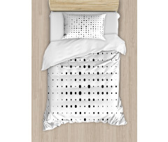 Big Little Pop Art Dots Duvet Cover Set