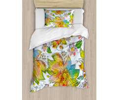 Macro Flower Petals Art Duvet Cover Set