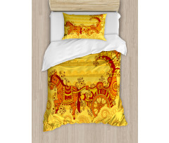 Folk Design Duvet Cover Set