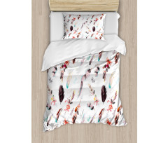 Fashion Feathers Duvet Cover Set