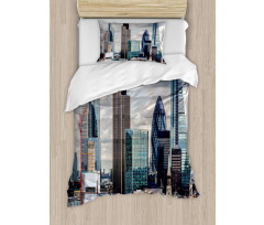 London Modern Cityscape Duvet Cover Set