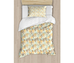 Funky Molecule Like Duvet Cover Set