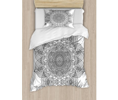 Folk Pattern Moroccan Duvet Cover Set