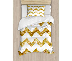 Zigzag Pattern Modern Duvet Cover Set