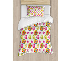 Yummy Candy Lollipop Duvet Cover Set