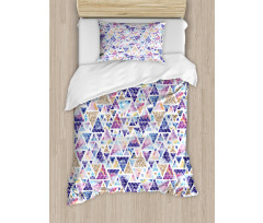 Triangular Space Art Duvet Cover Set