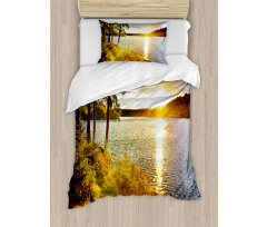 Sunset Forest Canada Duvet Cover Set