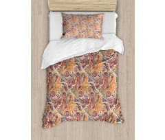 Paisley Leaf Pattern Duvet Cover Set