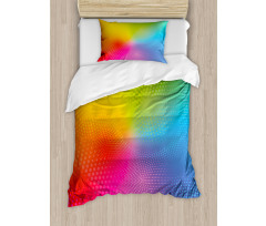 Vibrant Radiant Colors Duvet Cover Set