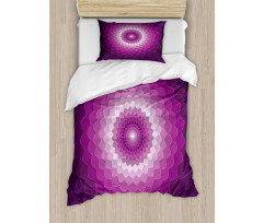 Optical Carnation Duvet Cover Set