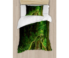 Rainforest in Thailand Duvet Cover Set