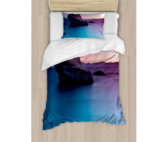 Bonsai Rock Lake Tahoe Duvet Cover Set