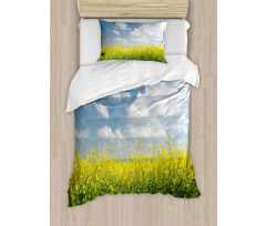 Rapeseed Field Germany Duvet Cover Set