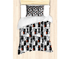 Creative Modern Shapes Duvet Cover Set