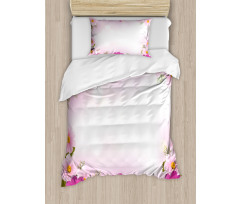 Romantic Daisies Framework Duvet Cover Set