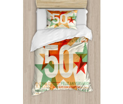 Languages Celebration Duvet Cover Set