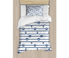 Sea Marine Nautical Knots Duvet Cover Set