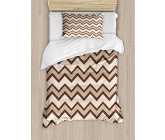 Classic Chevron Zigzags Duvet Cover Set