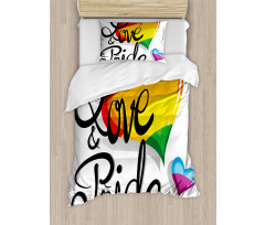 Big Little Hearts Love Duvet Cover Set