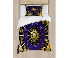 Zodiac Horoscope Art Duvet Cover Set