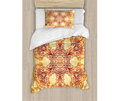 Oriental Vintage Ornaments Duvet Cover Set