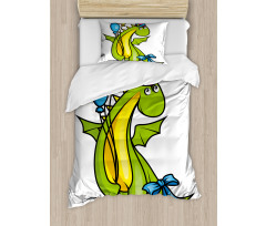 Birthday Dinosaur Duvet Cover Set