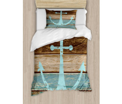 Nautical Rustic Duvet Cover Set