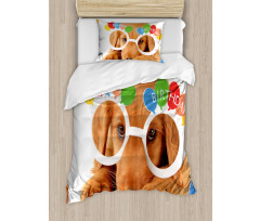 Puppy Dog Birthday Duvet Cover Set