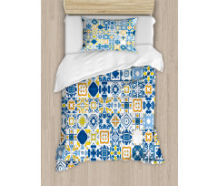 Mosaic Azulejo Duvet Cover Set