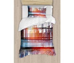 Airport Office Scenery Duvet Cover Set