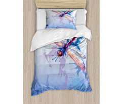 Abstract Dragonfly Duvet Cover Set
