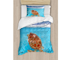 Chelonia Water Surface Duvet Cover Set