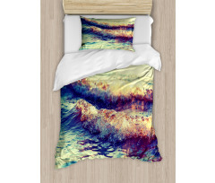 Calm Sea Theme Pastoral Duvet Cover Set