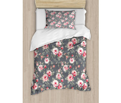 Rural Buds Vintage Duvet Cover Set