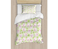 Spring Yard Pastel Duvet Cover Set