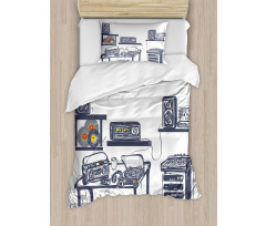 Music Devices Turntable Duvet Cover Set