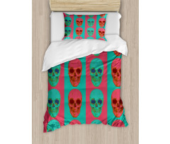 Skull Gothic Duvet Cover Set