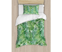 Botanical Wild Palm Trees Duvet Cover Set